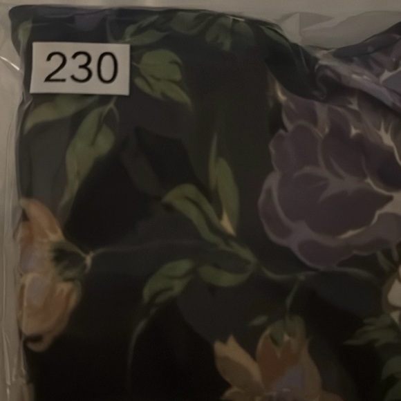 Farm Rio Capri Floral Black Sleeveless Mini Dress - Picture 10 of 10